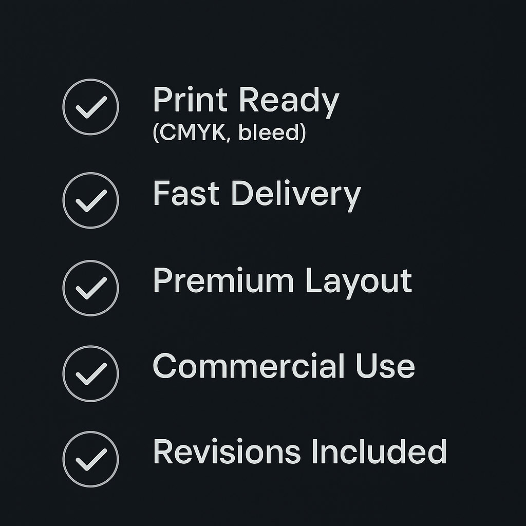 Flyer & Printdesign (Online-Gig)